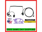 Cobra Microtalk Single Earbud W/ Boom Microphone For Two Way Radio Foam Tip. Fixed Price $18.95.