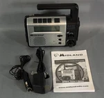 Midland Base Camp XT511 Radio Am/fm Wx Gmrs Weather Emerg Dynamo 2WAY Usb Light. Fixed Price $48.74.