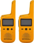 Motorola Solutions T380 Two-way Radios Rechargeable Yellow 2 Pack. Fixed Price $79.95.