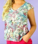 Motto Sz 18 (us 14) Lace Dana Top Stretch Embroidered A-line Fit Nwt RRP$100!. Fixed Price $40.72.