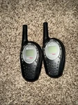 Cobra CXT95 Hand Held Walkie Talkie Weather Radio Set Of 2 Bin S8. Fixed Price $25.55.