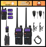 High Dual Band Two-way Radio, Long Range Handheld Ham 8W Tri-power,. Fixed Price $91.99.