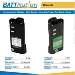 7.2V 2100/2700MAH Nimh Battery For Motorola NTN9858, XTS1500, NTN9815, XTS2500. Fixed Price $23.45.