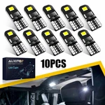 10X Auxito T10 Led License Plate Light Car Interior White Bulbs 168 2825 194 W5W. Fixed Price $8.99.