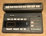 Vintage Motorola Maratrac Radio Control Head & Switchbox. Fixed Price $95.00.