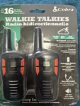 Cobra Walkie Talkies ACXT145 Rechargeable 16-MILE Range Two-way Radio. Fixed Price $34.00.