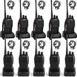 Greaval Walkie Talkies 10 Pack Rechargeable Twoway Radios With Earpiece 16 Ch.... Fixed Price $177.22.