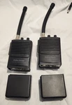 (2) Radio Shack BTX-121 19-1202 Vhf-fm Business Band Transceiver Untested. Fixed Price $35.00.