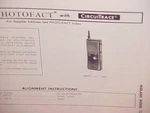 1975 Midland Cb Radio Service Shop Manual Model 13-724B. Fixed Price $21.99.