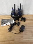 2X Motorola Talkabout T5720 2-WAY Radios Blue Walkie Talkies W/ Charger & Dock. Fixed Price $39.99.