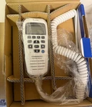 Icom HM-195 Command Mic Iv With Yellow Backlit Lcd Super White HM195SW. Fixed Price $199.00.