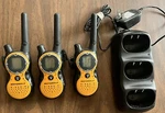 Lot Of 3 Motorola Talkabout T8510 Replacement Two-way Radios *1 Wont Charge. Fixed Price $34.00.