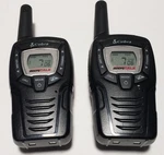 Cobra CXT345 Microtalk 2-WAY Radio Walkie Talkie Pair Black 22 Channel Tested. Fixed Price $22.99.