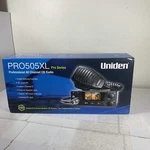 Uniden PRO505XL 40-CHANNEL Compact Mobile Citizen Band Radio W/ Backlit Display. Fixed Price $45.00.