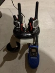 Lot Of 3 Motorola Radios + Charging Dock. Fixed Price $85.00.
