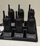 Kenwood NX-340 Uhf Digital Portable Radio Lot Of 6. Fixed Price $500.00.