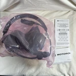 Motorola PMLN6853A Heavy Duty Noise Cancel Headset Black Boom Double Ear-cup. Fixed Price $70.00.