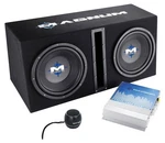 Mtx Magnum MB210SP 800W Dual Subwoofers+vented Box+amp+bluetooth Speaker. Fixed Price $205.95.