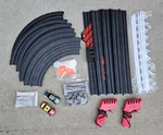 Life Like Nascar Fast Stock Slot Set Race Track With 2 - No Box. Fixed Price $49.99.