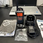 Cobra Mr HH350 Flt 6W Handheld Floating Vhf Marine Radio W/ Charger Battery. Fixed Price $100.00.