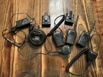 3X Motorola EX500 Vhf 136-174 Mhz 5W 16CH Two Way Radio AAH38KDC9AA3AN W/batt. Fixed Price $165.00.