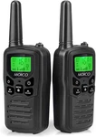 Moico Long Range Walkie Talkies For Adults With 22 Frs Channels, Family Black. Fixed Price $38.12.