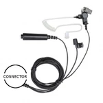 3-WIRE Acoustic Tube Earpiece Palm Ptt / Mic For Motorola Mototrbo 2-WAY Radios. Fixed Price $89.99.