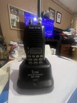 Icom IC-V8 Portable Handheld Walkie Talkie Two-way Radio BC-146 Charger Black. Fixed Price $65.00.