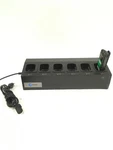Tait TP9100 6-WAY Desktop Charger TPA-CH-011 W/ 1X Battery, Power Cord Free Ship. Fixed Price $152.96.