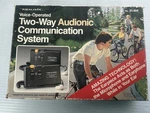 Vintage Realistic Voice-operated Two-way Audionic Communication System TRC-504. Fixed Price $15.00.