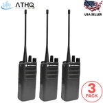 Pack Of 3 Motorola 16 Channel Uhf Analog Two-way Radio Business Walkie Talkie. Fixed Price $831.00.
