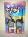 Vintage 1994 Tyco Playtime Sprint Walkie Talkies Set. Fixed Price $26.99.