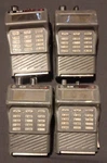 Lot Of 4: Police Issue Ge M-rk M/a-.com Ericsson Handheld 2 Way Radios. Fixed Price $39.99.