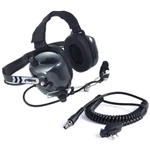 Rugged H41 Bth Behind The Two Way Radio Racing Headset Icom Coil Cord Cable. Fixed Price $120.00.