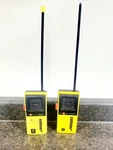 Ranger Vintage Walkie Talkie Set Black Yellow General Electric Model 3-5942C. Fixed Price $25.69.