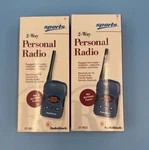 New Lot Of Radioshack Sports 2-WAY Personal Model 21-1822. Fixed Price $24.95.