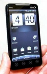Htc Evo 4G Sprint Pcs Black Google Android Smartphone Bluetooth PC36100 Grade. Fixed Price $37.95.
