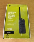 Motorola RMV2080 8-CHANNEL Two-way Radio Walkie Talkie Damaged Box. Fixed Price $119.99.