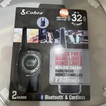 Brand New Cobra PR562BLT Pro Series 32-MILE Bluetooth Way Walkie-talkie Radio. Fixed Price $26.99.