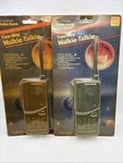 Vintage New Set Of Two-way Radio Shack Space Patrol Walkie Talkies 60-4024 Gray. Fixed Price $99.99.