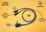 S-com 7330 Controller Cable Motorola Maxtrac GM300 M1225 CDM1250 Scom. Fixed Price $44.99.