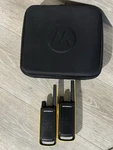 Motorola Talkabout T470 Two Way Radio Walkie Talkies Black/yellow 22 Chan. Fixed Price $44.00.