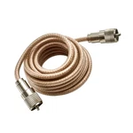 Roadpro RP-8X9CL 9FT MINI-8 PL-259 Coaxial Cable For Cb Antenna Standard Connect. Fixed Price $30.41.