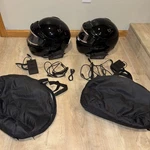 Collett Platinum 900 Passenger Hjc CL-11 Helmets Communicator W/bags Vtg. Fixed Price $399.99.