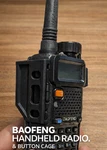 Baofeng UV-5R Cage Ptt & Volume Knob Cover Guard Case. Fixed Price $11.99.