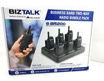 Midland BR200 Two Way Radio Six / Multi-charger Combo (6 Pack). Fixed Price $399.00.