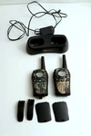 2 Midland X-tra Walkie Talkies In Camo LXT-315 Plus Charger Stand& Cord. Fixed Price $29.99.