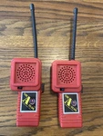Vtg 9V A-team Mr. Working Walkie Talkies Vanity Fair Ertl Cannell 1983. Fixed Price $24.98.