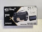 Puxing PX-777 Emergency Solar Hand Crank Radio Am/fm/sw Bluetooth Usb Tf MP3.... Fixed Price $34.47.