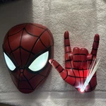 Marvel Avengers Spider Man Hand Face 3D Deco Wall Led Night Light Rare Tested. Fixed Price $69.99.